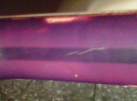 Neck wood cracking?