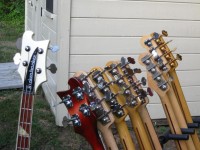 1975 4001, backside of 1997 4003, and assorted FrankenFenders