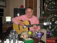 With his new Martin in Dec. '07