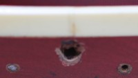 tailpiece holes...
