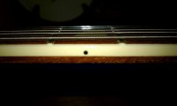 Older Style neck edge binding, on my Azure Glo WB, built in November of 1984