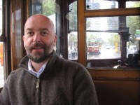 Graham on tram.jpg