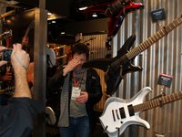 Ow!  Darn pointy guitars!