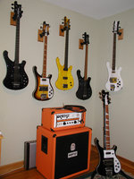 What a lucky guy. So many great instruments to choose from.