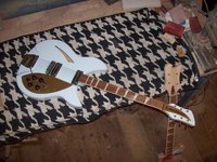 How the guitar originally arrived