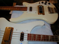 1975 4001S WHT WT and 1998 4003 WHT WT (w/ white binding)