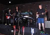 Ecuababe (Vicky) on the vocals with Paulie and Scott doing "One Way or Another "