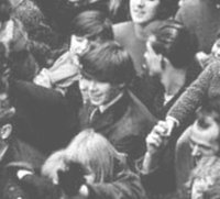 The guy with the Beatles haircut, of course!