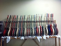 NAMM 2013 guitar rack at RIC.jpg