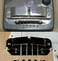 Laptop 6-string horsehoe from 60's vs generic 4-string bass