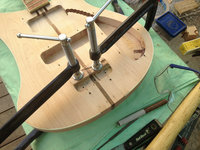 The new plug glued in.