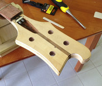 The top was impossible with my Dremel so I ended up using a chisel and lots of patience.