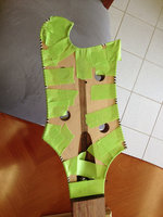 All the binding glued on.
