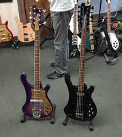 Two, count 'em, two 8-String "S" basses