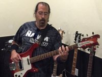Joey with Scotty's "S" Bass
