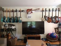 Slatwall strip and  Hercules hangers