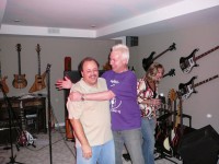 Dave was a little surprised to see Darren!!