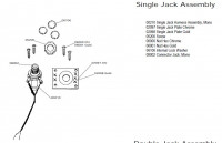 Rickenbacker single jack schematic, used for educational purposes only.