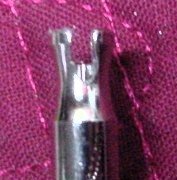 one side of slot depth  lengthed