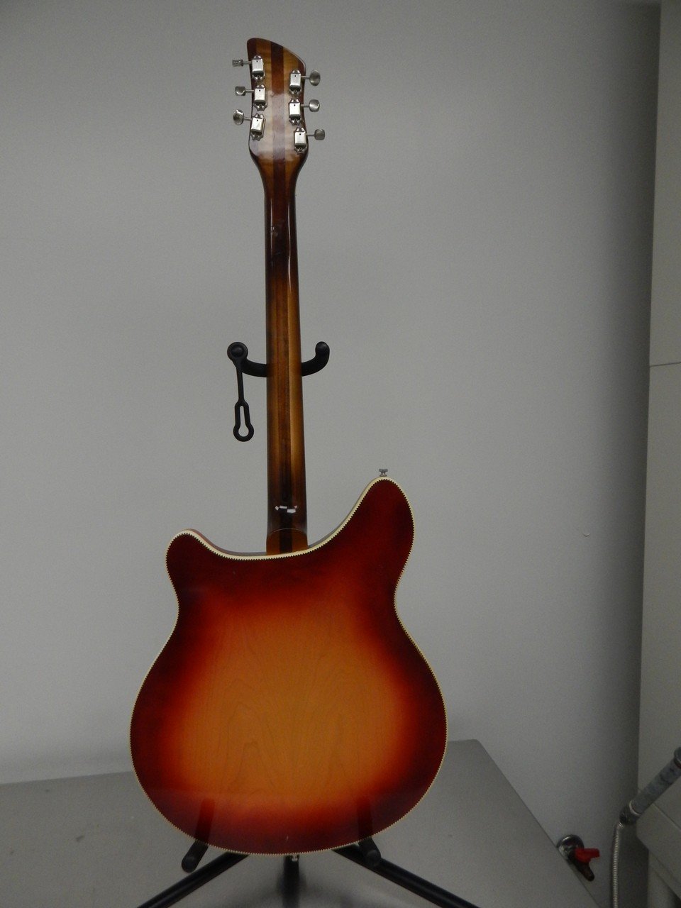 Old neck refinish after repair