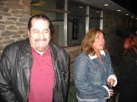 Joey in stitches over Kathy's Uncle Toots