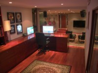 Workstion area, running Cakewalk Sonar