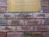 beatles on the wall