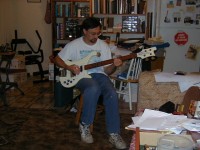 The Doctor with his 1975 4001S WHT WT