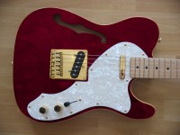 Trans Crimson Tele Thinline