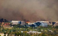 High School burns down