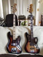 Rondo SX Jazz copy and Fender Jag