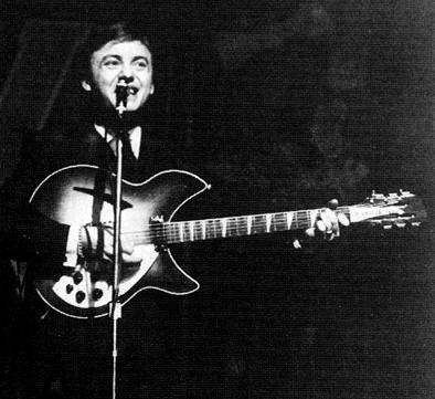 Gerry Marsden and modified headstock