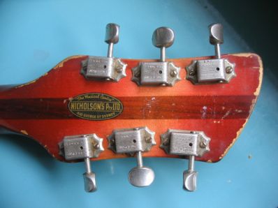 Headstock Rear 1965 Model 1998