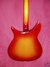 Jan 1975 Rickenbacker 325/6 , Fireglo: Body - Rear