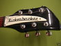 Rickenbacker 330/6 , Jetglo: Headstock