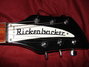 Rickenbacker 360/6 , Jetglo: Headstock