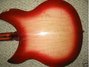 Aug 2001 Rickenbacker 330/12 , Fireglo: Body - Rear