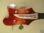Rickenbacker 4003/4 , Fireglo: Headstock