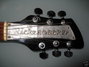 Rickenbacker 425/6 Refin, Black: Headstock