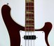 Rickenbacker 4001/4 , Burgundy: Neck - Front