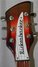 Rickenbacker 360/6 , Fireglo: Headstock