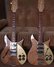 Rickenbacker 325/6 C58, Mapleglo: Full Instrument - Front