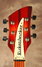 Rickenbacker 360/6 WB VP, Fireglo: Headstock