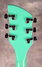 Rickenbacker 330/6 , Sea Green: Headstock - Rear