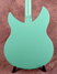 Aug 2000 Rickenbacker 330/6 , Sea Green: Body - Rear