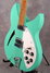 Rickenbacker 330/6 , Sea Green: Close up - Free