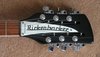 May 1997 Rickenbacker 360/12 , Jetglo: Headstock