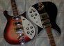 May 1999 Rickenbacker 620/6 , Fireglo: Close up - Free2