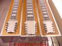 Dec 1954 Rickenbacker Console 500/3 X 8 LapSteel, Natural Walnut: Body - Rear