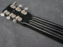 Rickenbacker B/6 LapSteel, Black: Headstock - Rear